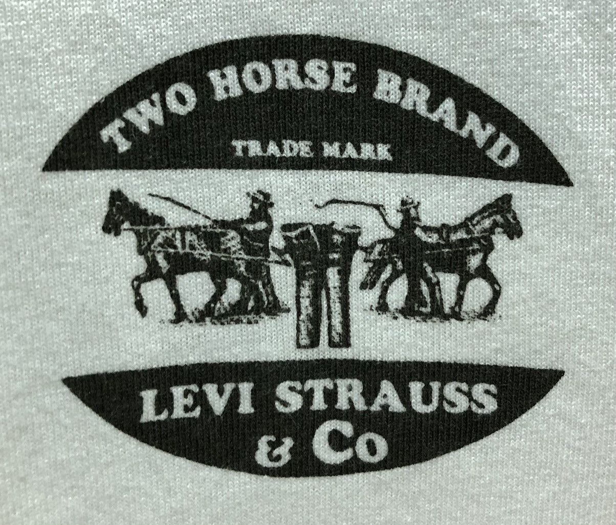 Levi's Vintage Levi's RedTab Two Horse Brand Overalls T-Shirt Size US L / EU 52-54 / 3 - 4 Thumbnail