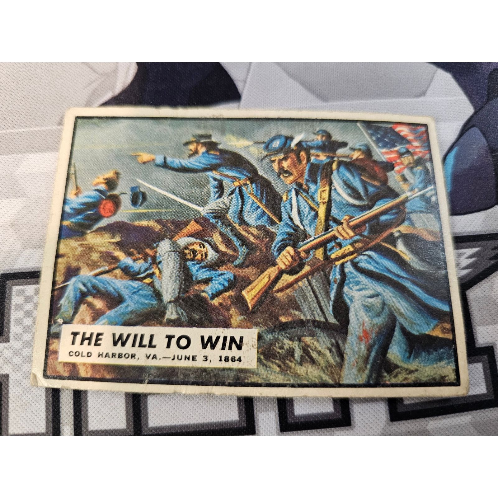 & Other Stories 1962 Topps Civil War News #68 The Will To Win Size ONE SIZE - 1 Thumbnail