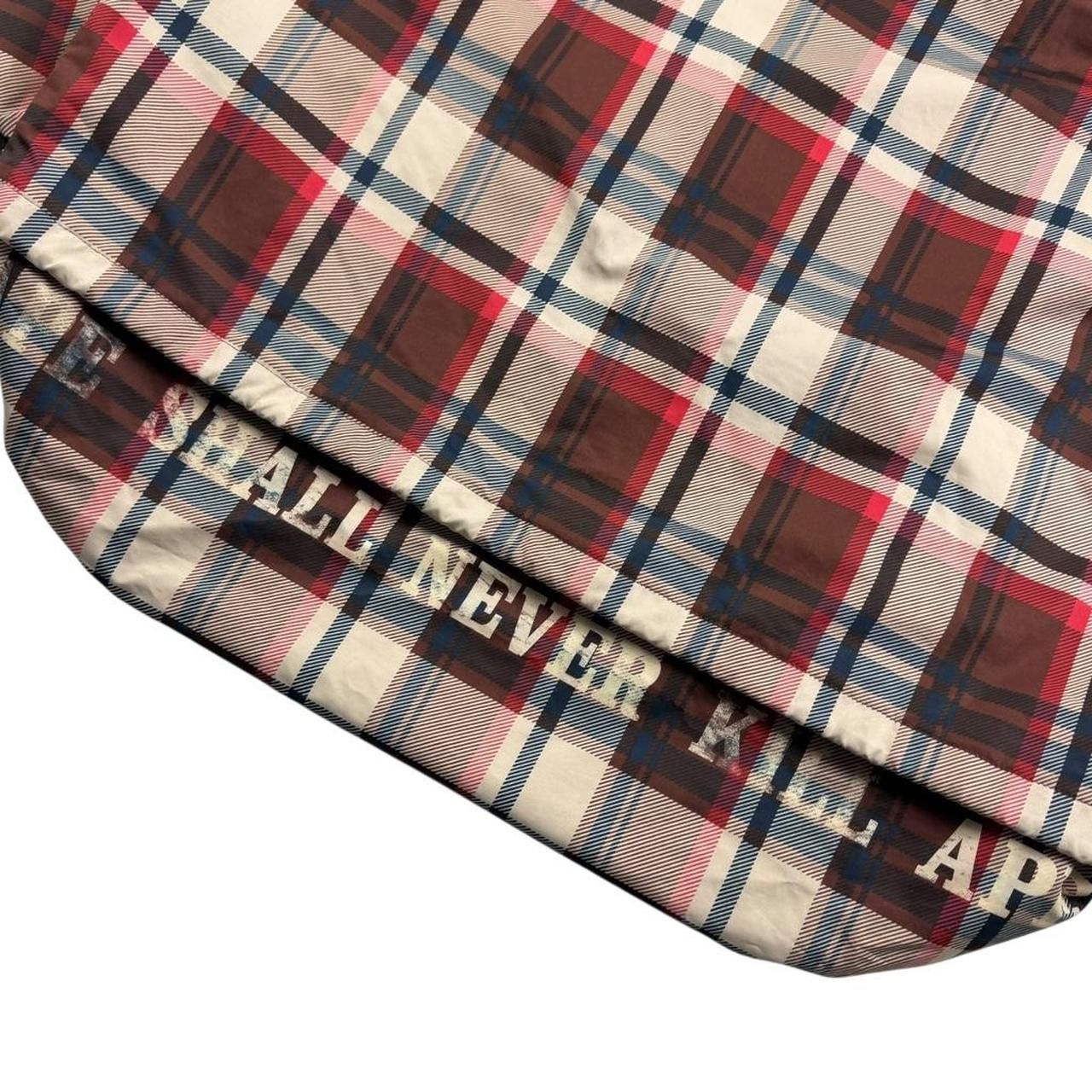 Bape Bape Chequered Tartan Plaid Ski Jacket - Extra Large Size US XL / EU 56 / 4 - 7 Thumbnail