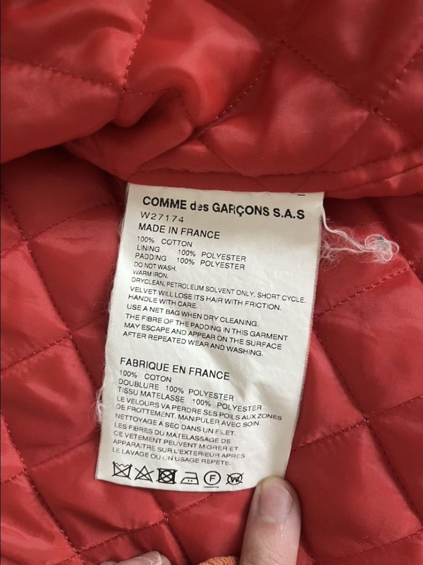 Comme des Garcons Burnt orange corduroy coach jacket Size US M / EU 48-50 / 2 - 4 Thumbnail