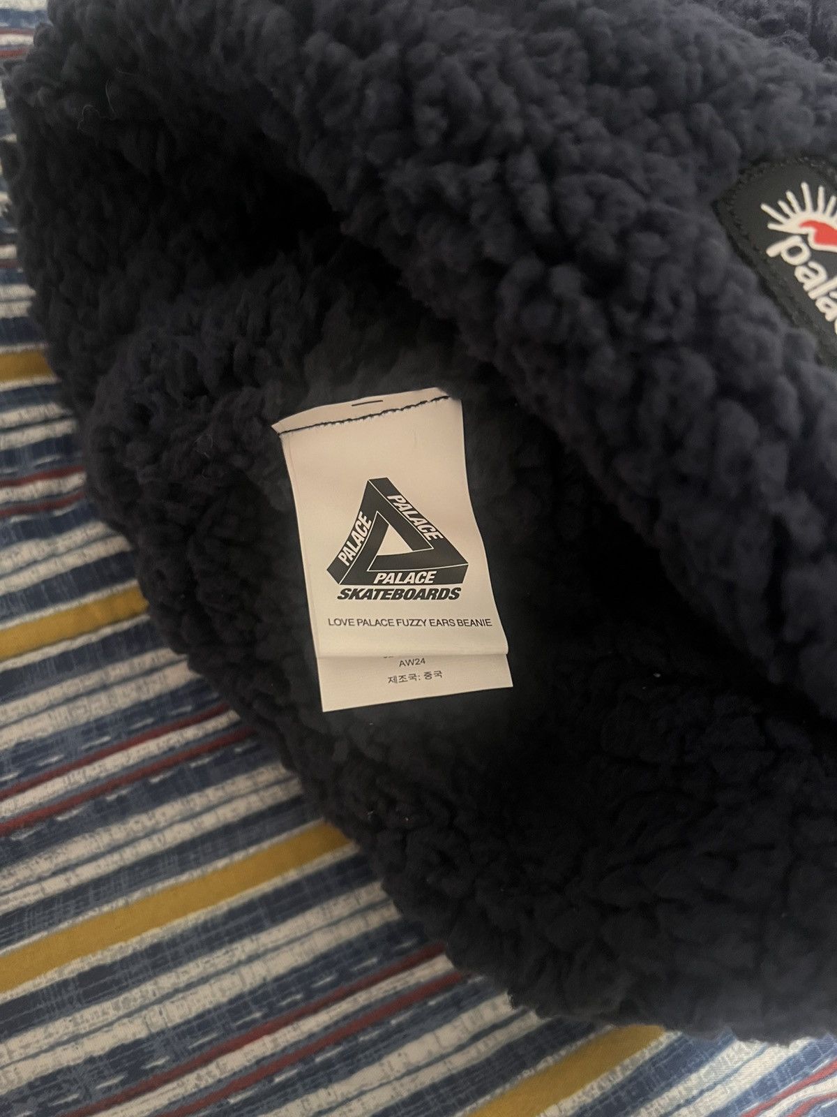 Palace Palace Love Fuzzy Ears Beanie Small/Medium Size ONE SIZE - 3 Thumbnail