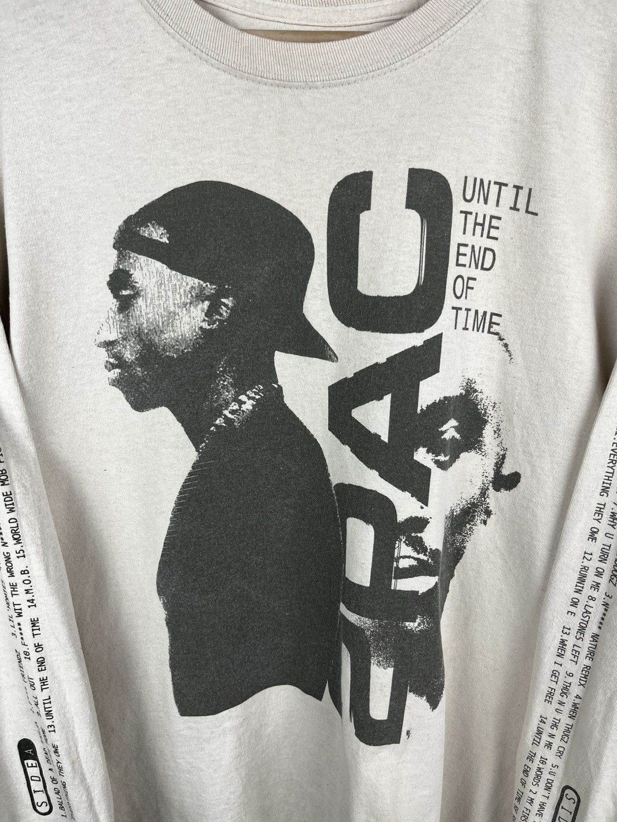 Rap Tees 2Pac long sleeve made usa Size US L / EU 52-54 / 3 - 2 Thumbnail