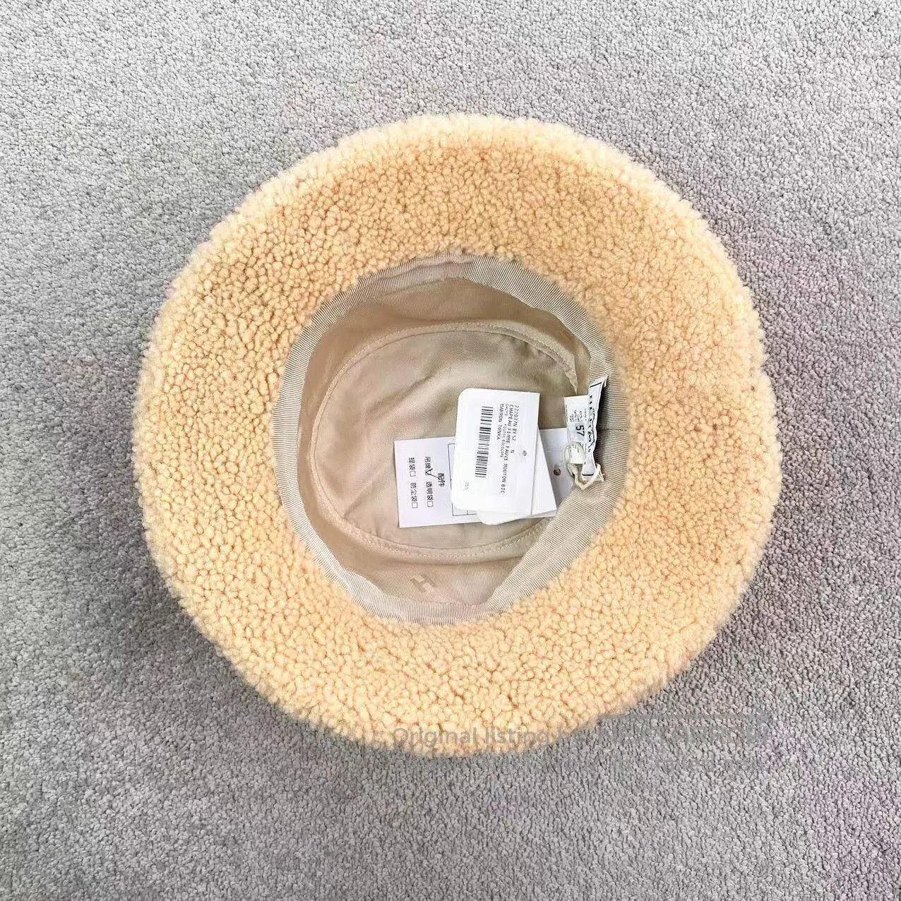 Hermes Hermes Size 57 Lamb's wool bucket hat| Size ONE SIZE - 4 Thumbnail