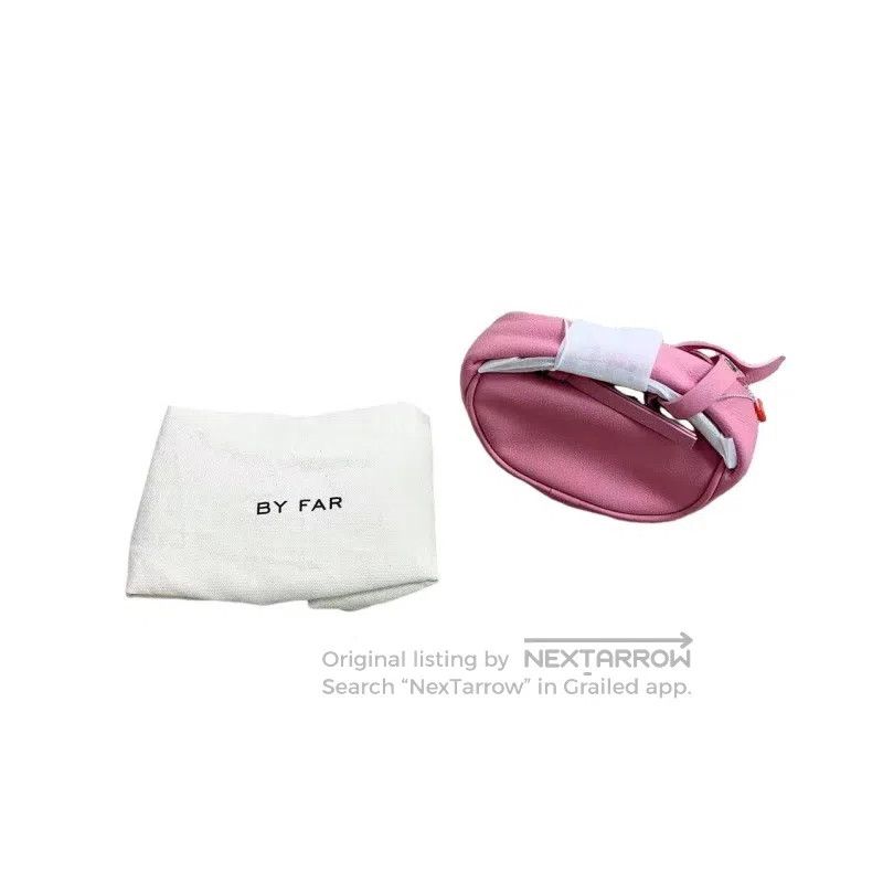 By Far Mini Pink Handle Bag|, Women's