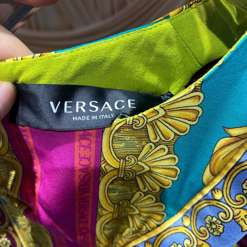 Versace Versace Baroque side button dress Size S / US 4 / IT 40 - 3 Thumbnail