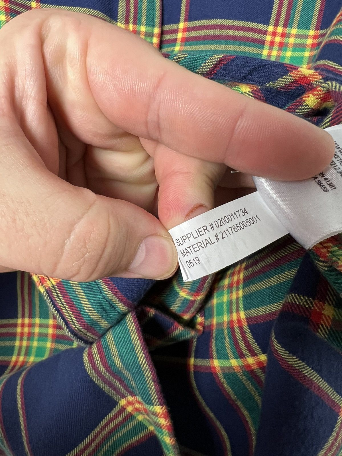 Polo Ralph Lauren Polo Ralph Lauren American Plaid Checkered Flannel Shirt Size US S / EU 44-46 / 1 - 9 Thumbnail
