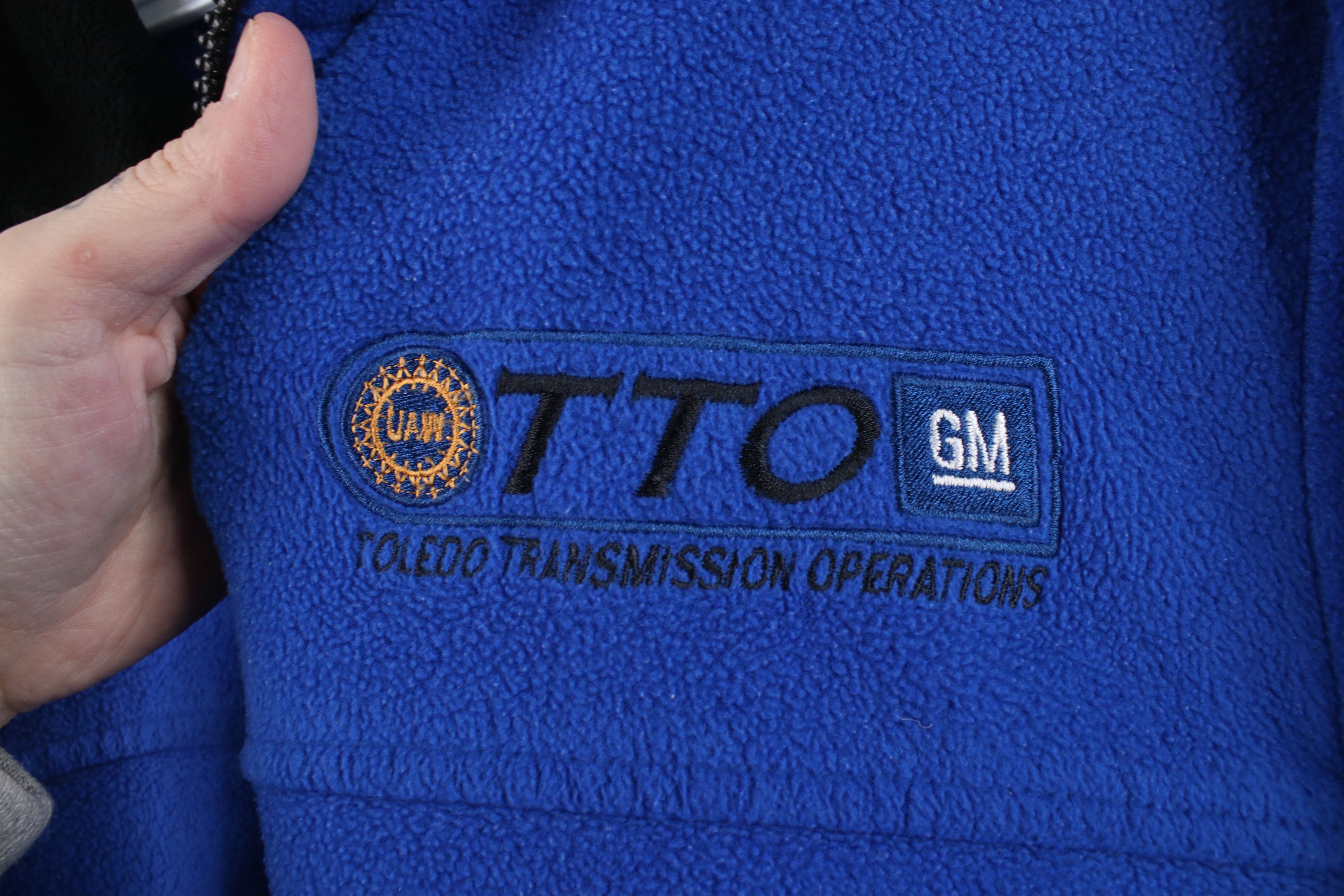 Vintage Vintage UAW Toledo Transmission Operations Fleece Jacket USA Size US M / EU 48-50 / 2 - 4 Thumbnail