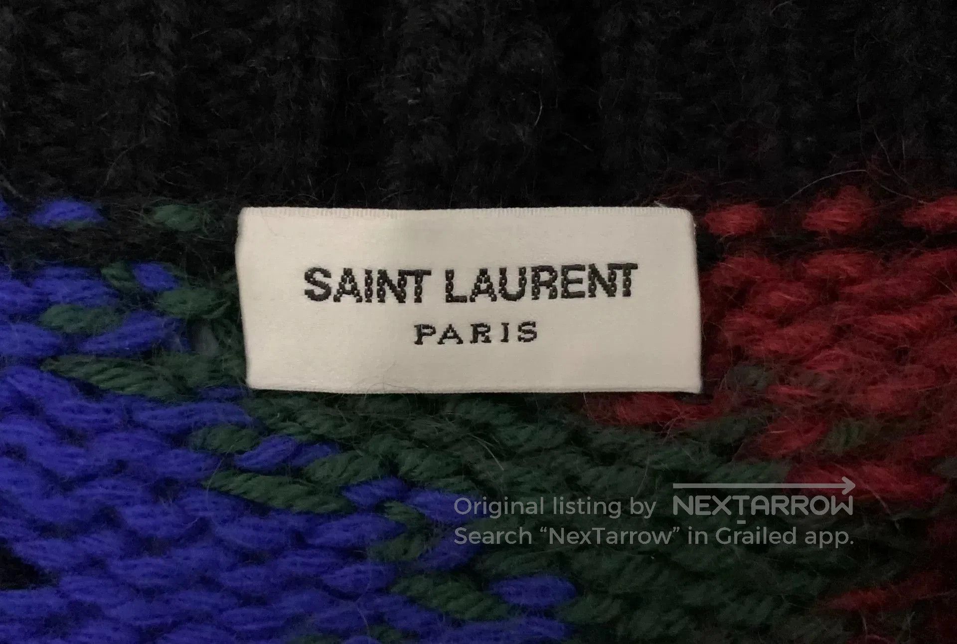 Saint Laurent Paris Saint Laurent Colorful Sequin Cardigan. Size M / US 6-8 / IT 42-44 - 3 Thumbnail