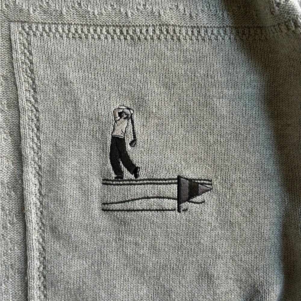 Designer Vintage INSX golf sweater Size US XL / EU 56 / 4 - 4 Thumbnail