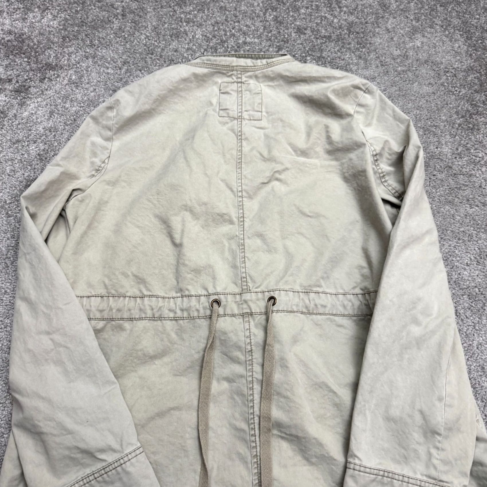 Free People Free People Womens Medium Beige Military Parka Jacket Regimental Toggle Utility Size M / US 6-8 / IT 42-44 - 5 Thumbnail