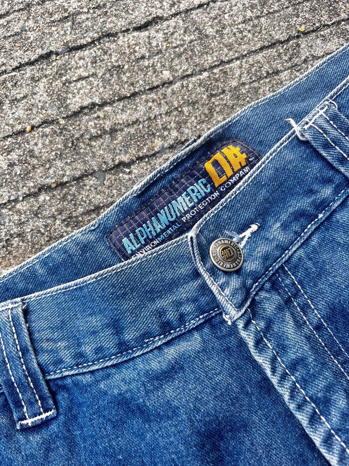 Other Vintage 90s-00s ALPHANUMERIC Streetwear Pants Size US 30 / EU 46 - 5 Thumbnail