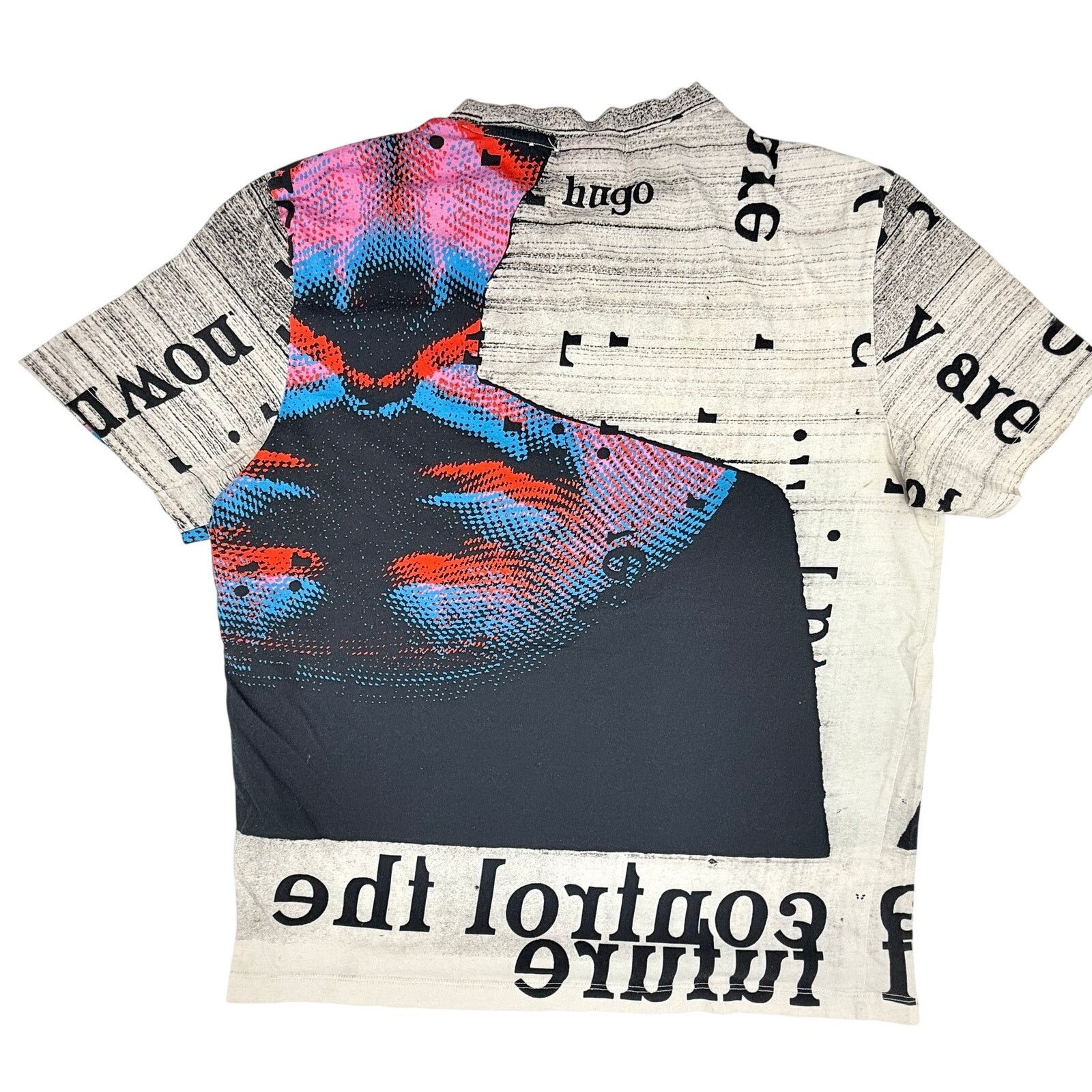 Hugo HUGO By Hugo Boss "Control The Future" Graphic Tee Size US M / EU 48-50 / 2 - 2 Thumbnail