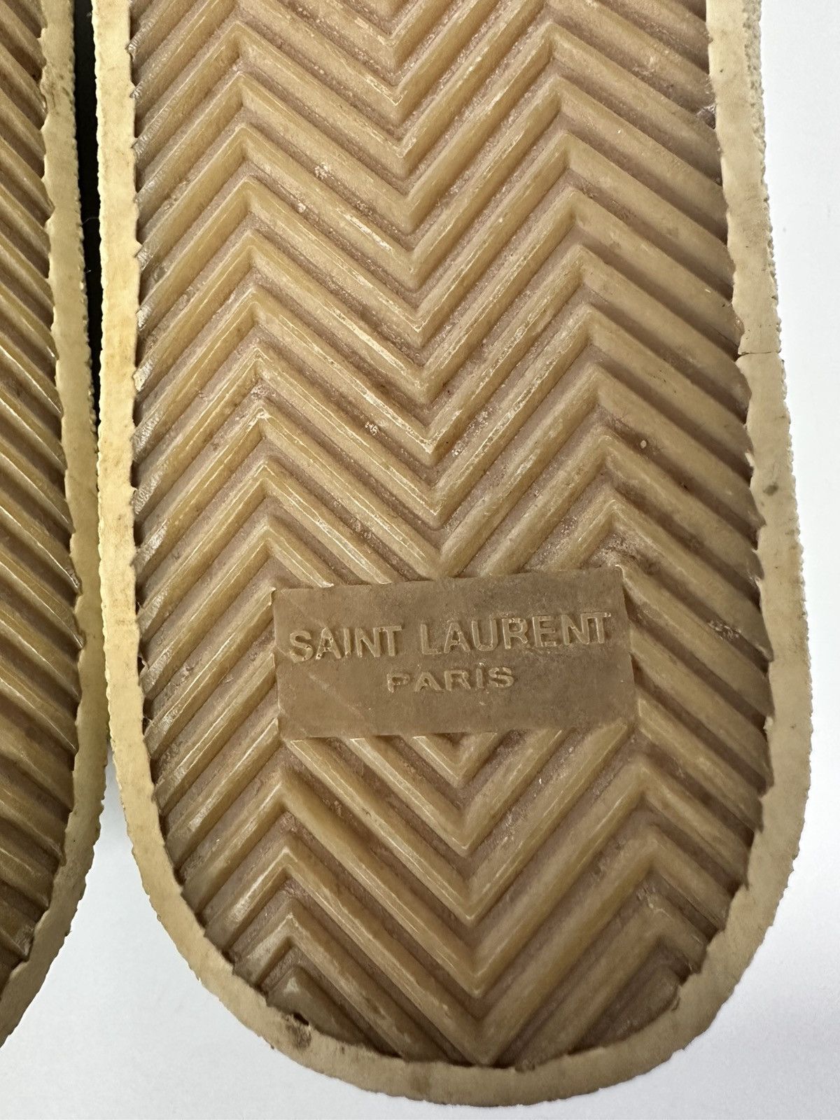 Saint Laurent Paris SAINT LAURENT PARIS Silver studs leather black sneakersEU 39 Size US 9 / IT 39 - 8 Thumbnail