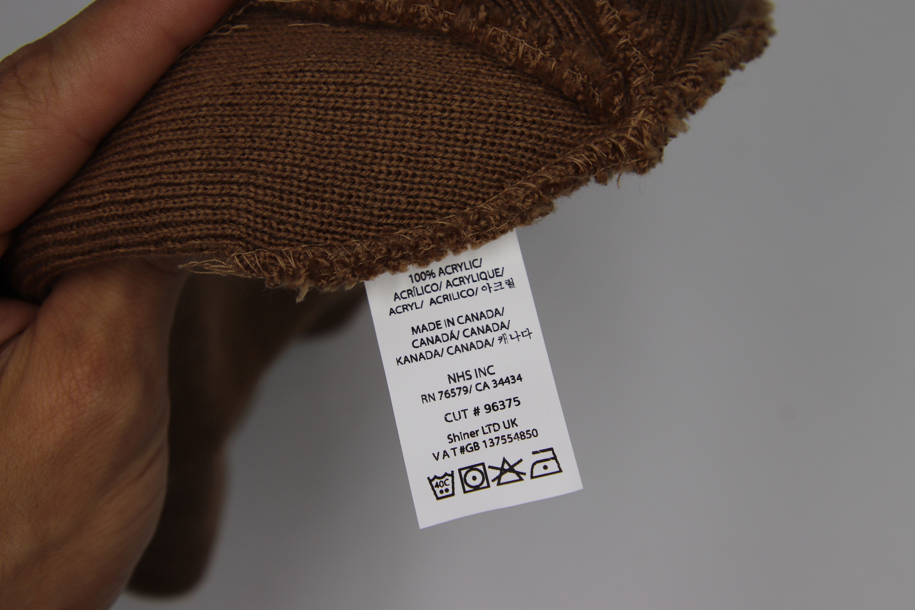 Santa Cruz Skateboards Santa Cruz Cartoon Logo Beanie Brown Size ONE SIZE - 3 Thumbnail