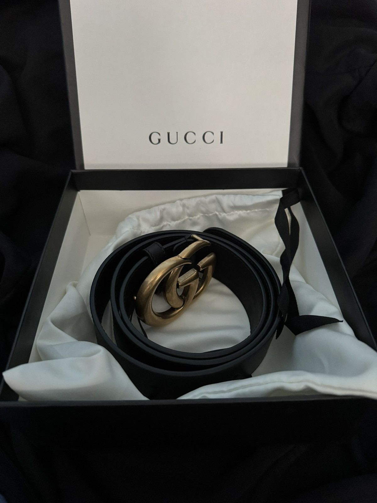 Gucci GUCCI GG Buckle Belt Size ONE SIZE - 4 Thumbnail
