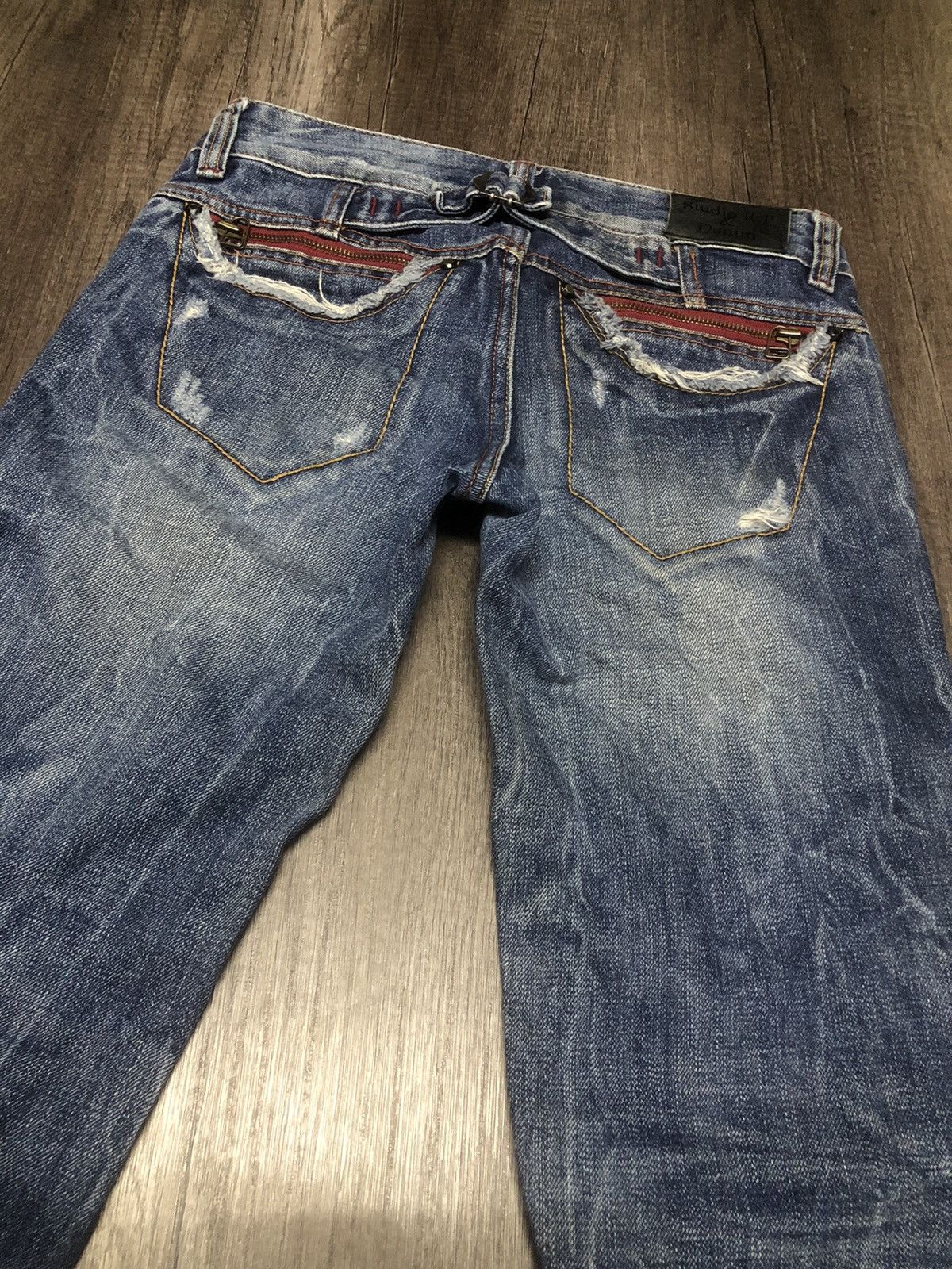 Japanese Brand VINTAGE STUDIO R.P DENIM & CO x RED PEPPER ( UNISEX) Size US 29 - 7 Thumbnail