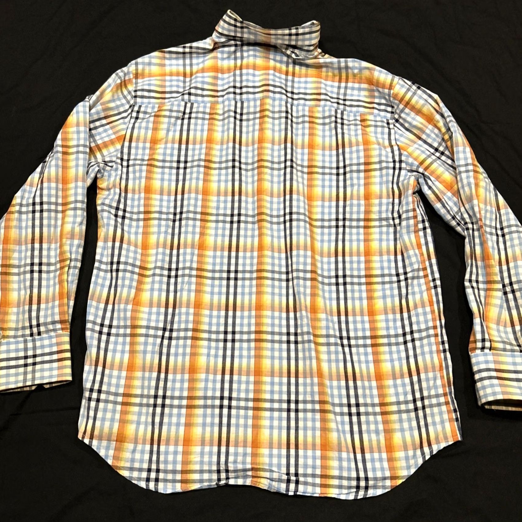 Enyce Enyce Button-Down Shirt Classic Check Long Sleeve Adult M Brown Cotton Beach 90s? Size US M / EU 48-50 / 2 - 3 Thumbnail