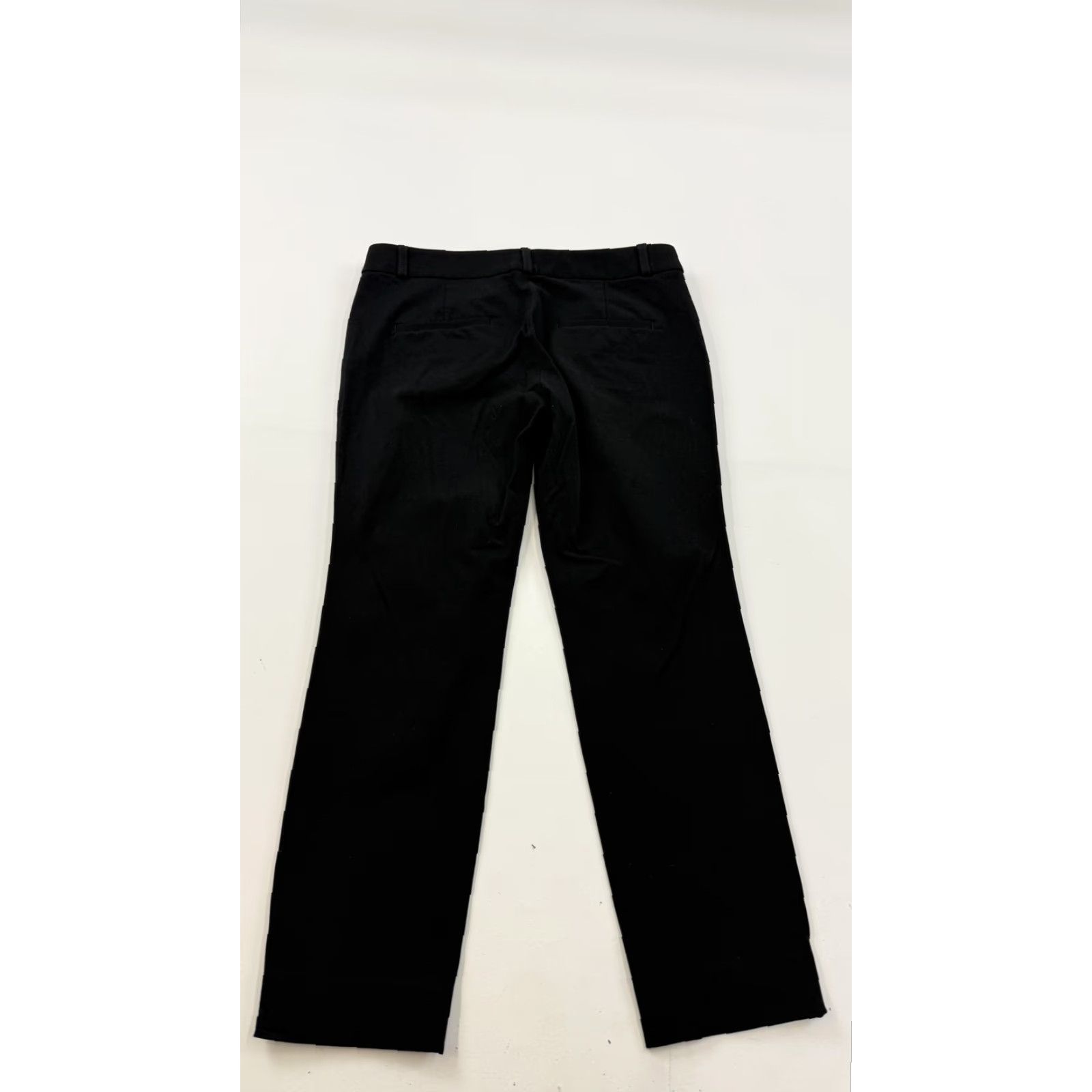 Banana Republic Banana Republic Pants Womens 2P Black Sloan Straight Leg Stretch Dress Work Size 26" / US 2 / IT 38 - 6 Thumbnail