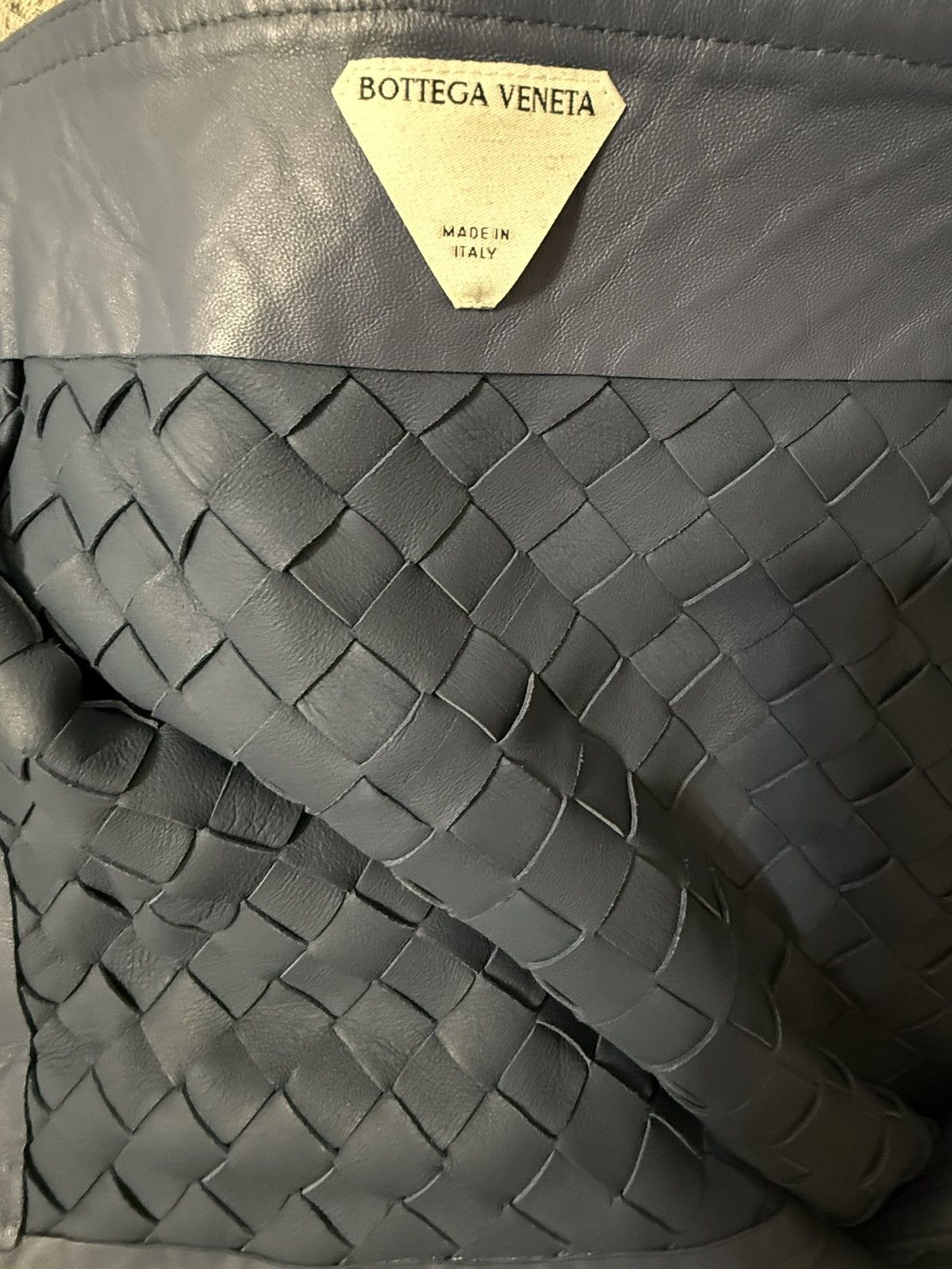 Bottega Veneta Bottega Veneta Intrecciato Suede Leather Skirt Size 28" / US 6 / IT 42 - 5 Thumbnail