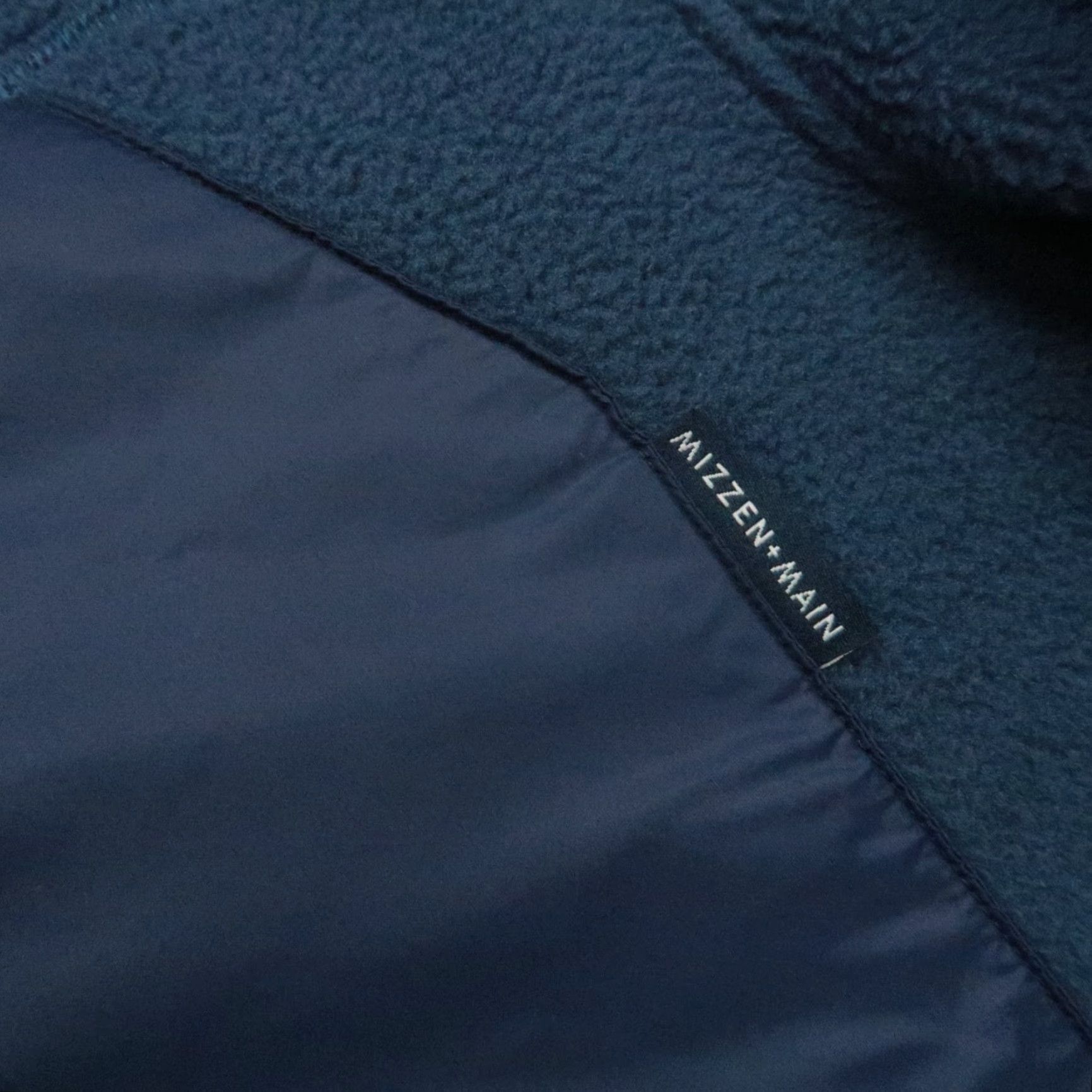 Mizzen+Main Mizzen+Main Jacket Mens Medium Blue Full Zip Pockets Alpine Fleece Size US M / EU 48-50 / 2 - 4 Thumbnail
