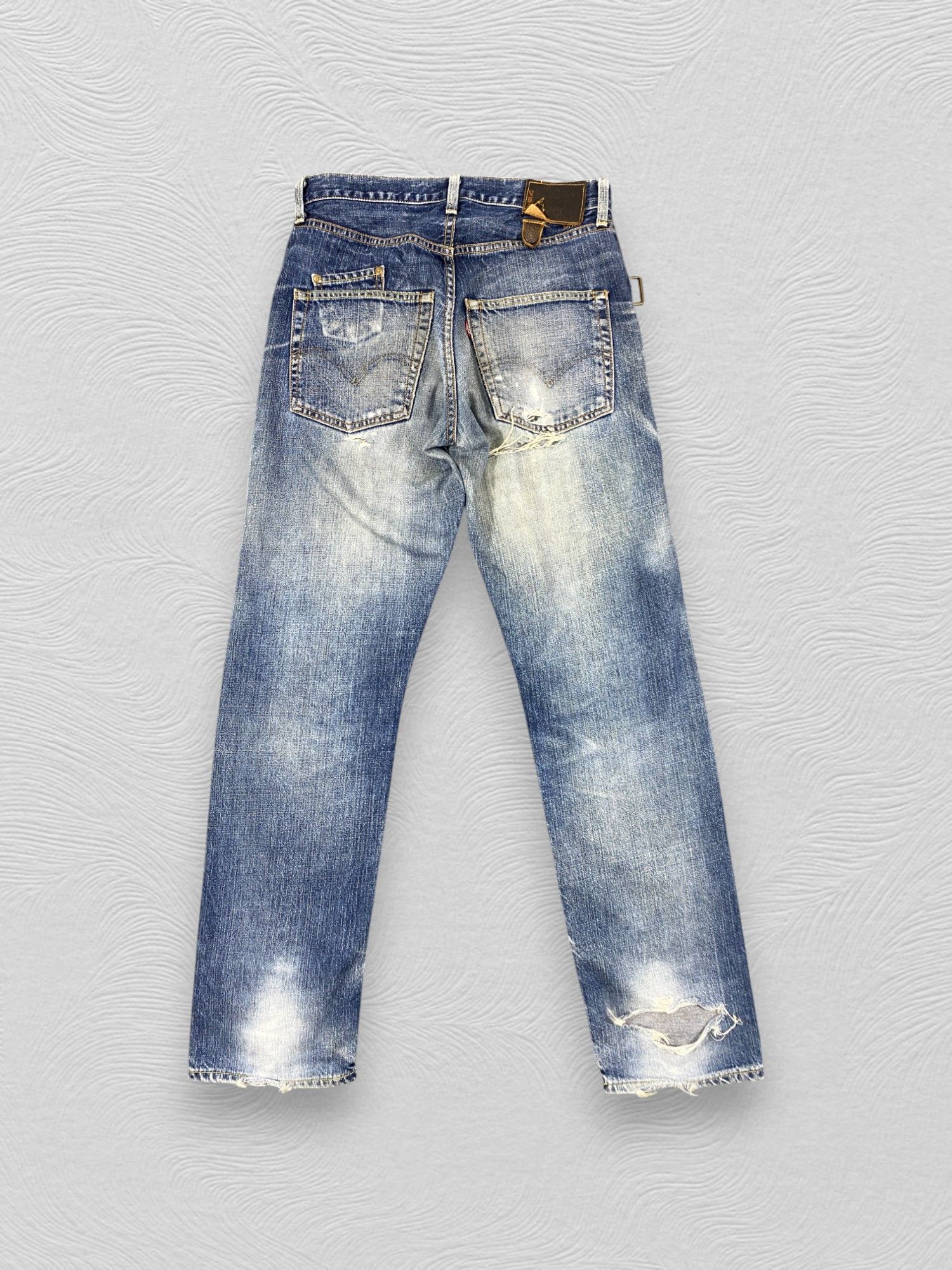 Levi's Faded Blue Vintage Levi's 505 Jeans 30x32.5 - JN3308 Size US 30 / EU 46 - 2 Thumbnail