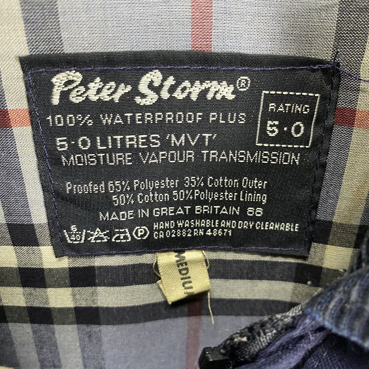 Designer × Vintage Peter Storm downcoat 2way checkered Size US M / EU 48-50 / 2 - 16 Thumbnail