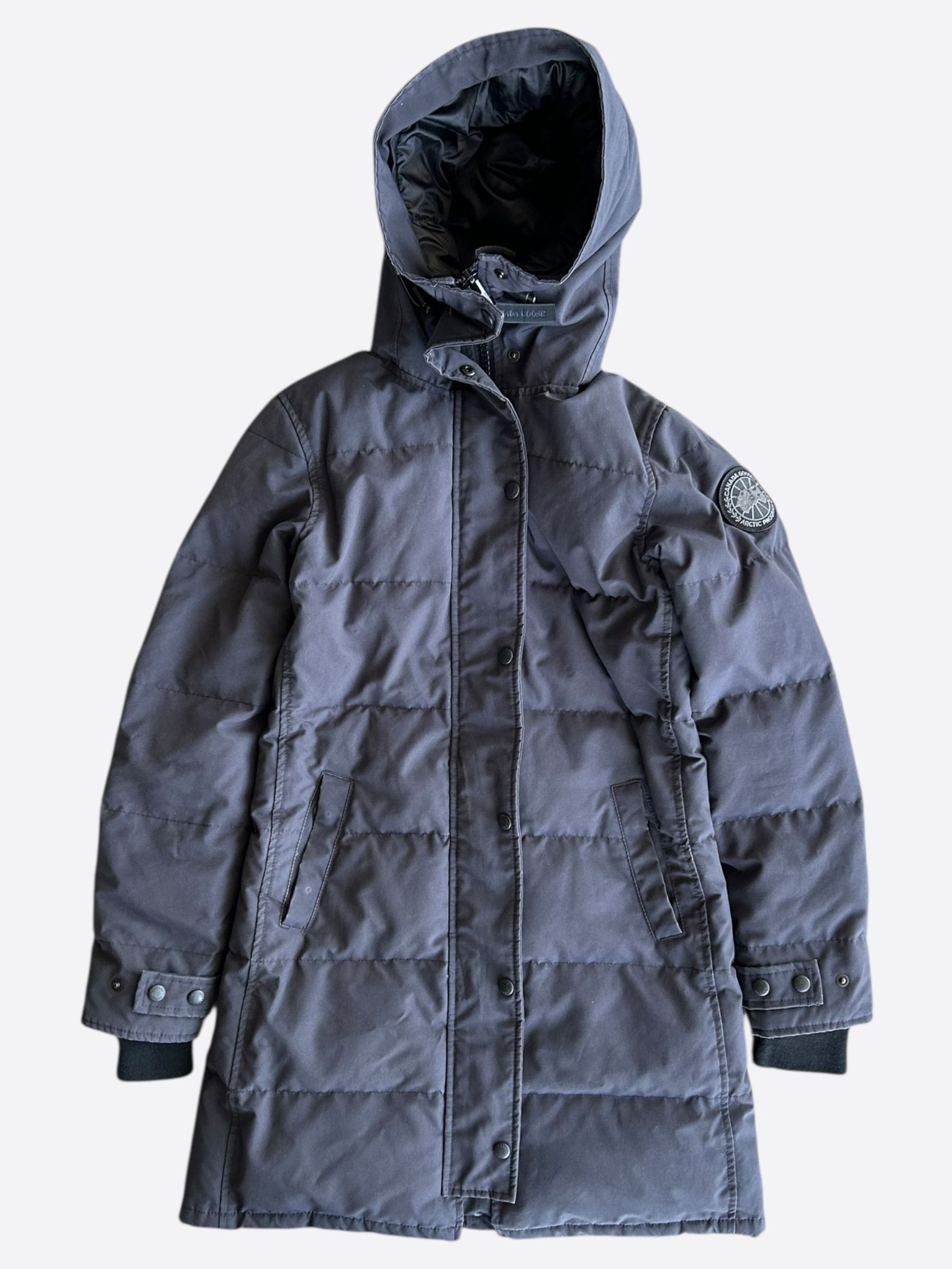 Canada Goose Canada Goose Navy Shelburne Black Label Women's Jacket Size XS / US 0-2 / IT 36-38 - 1 Thumbnail