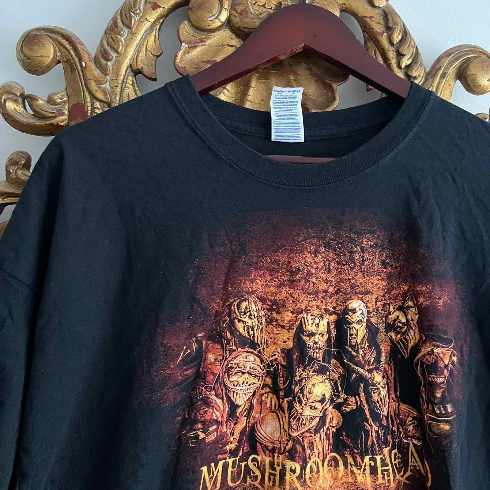 Band Tees Vintage Mushroomhead Tour Band black Tee Sz XXL Size US XXL / EU 58 / 5 - 4 Thumbnail