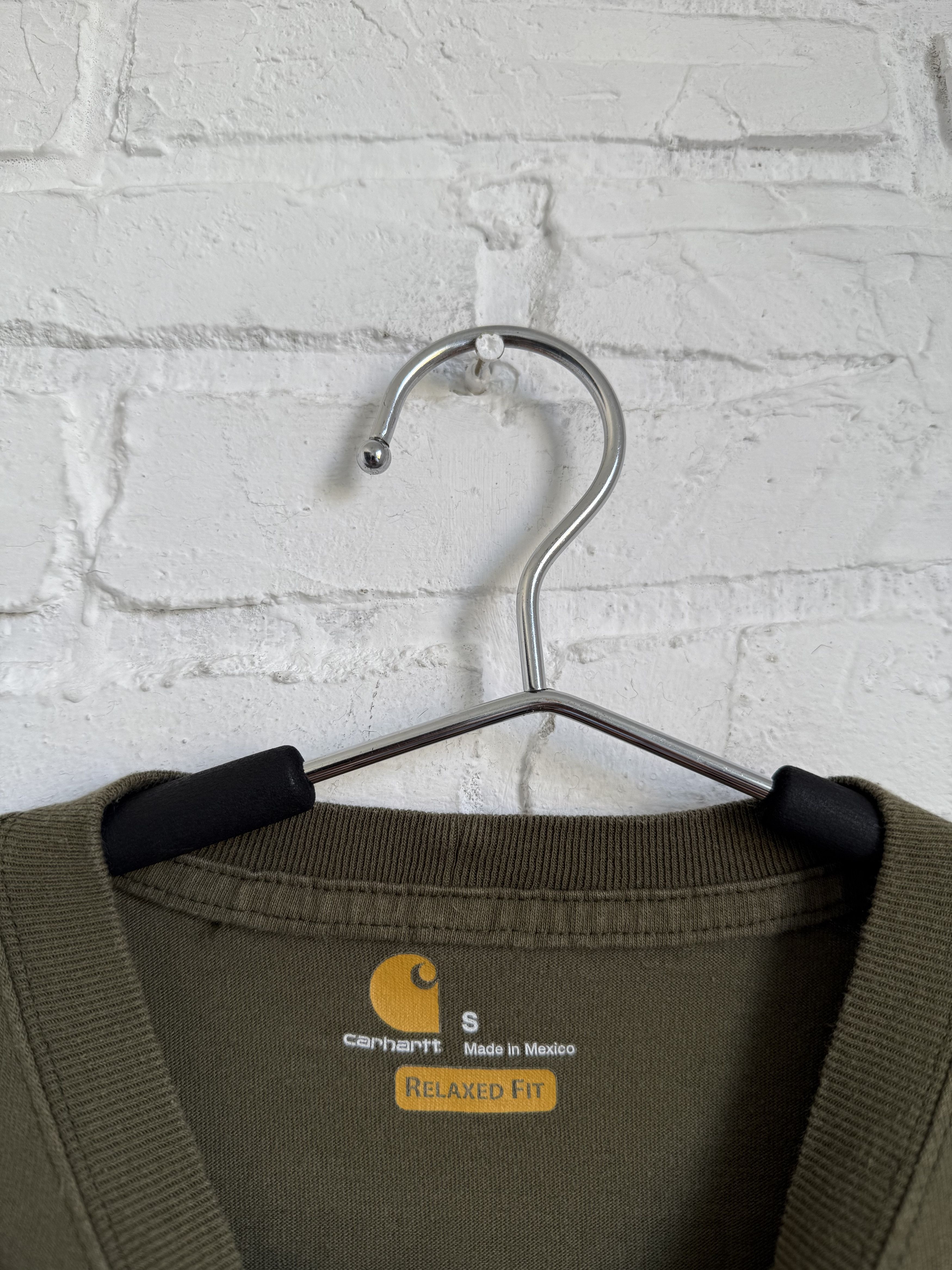 Carhartt × Vintage Vintage 2000s Carhartt long sleeve Logo T-shirt Size US S / EU 44-46 / 1 - 2 Thumbnail