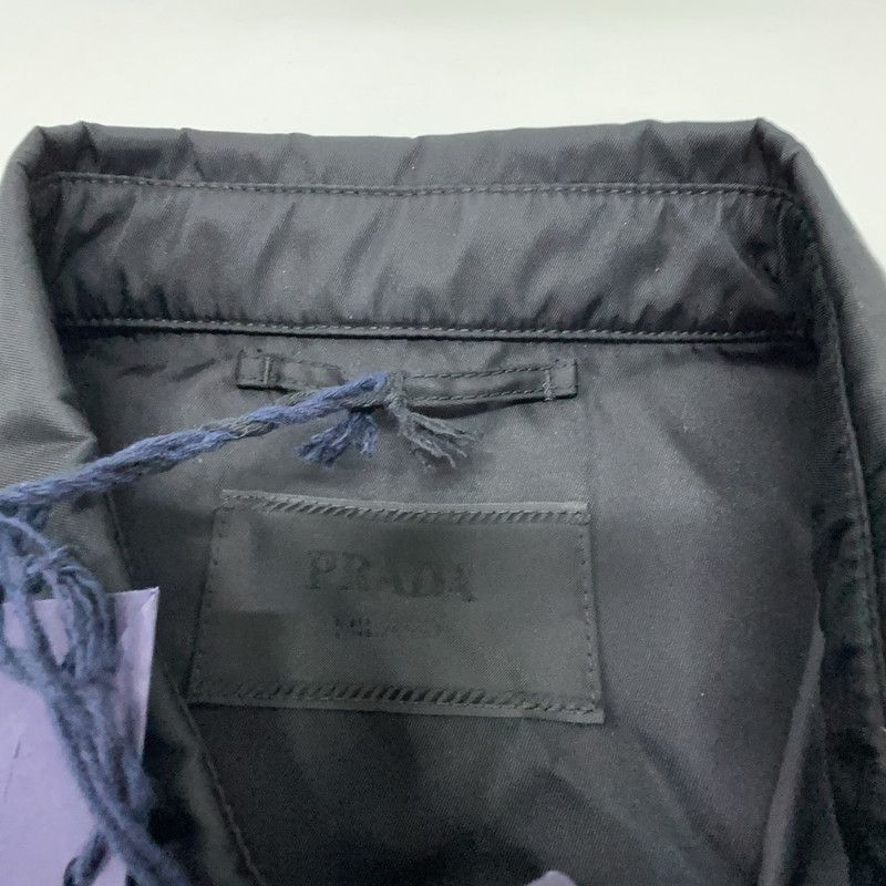 Prada Prada ReNylon Logo Black Long Sleeve Shirt-2506 Size US L / EU 52-54 / 3 - 6 Thumbnail