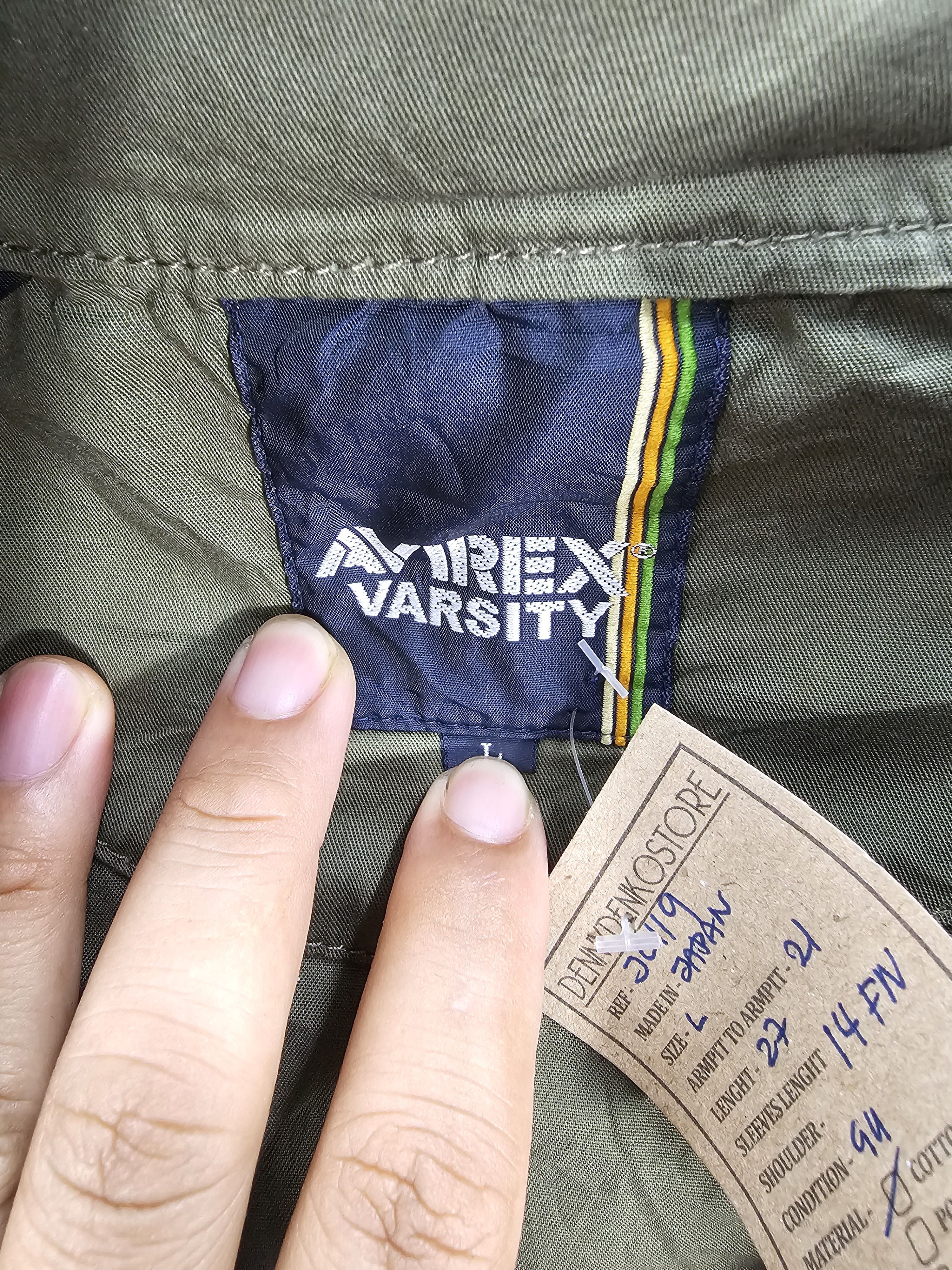 Avirex Avirex Varsity Military Army Jacket Short Sleeves J0119 Size US L / EU 52-54 / 3 - 12 Thumbnail