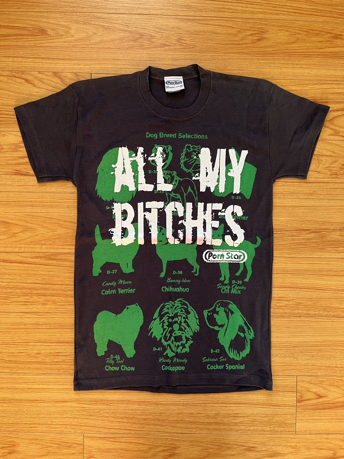Vintage Porn Star “all my bitches” t-shirt vintage Size M / US 6-8 / IT 42-44 - 1 Thumbnail