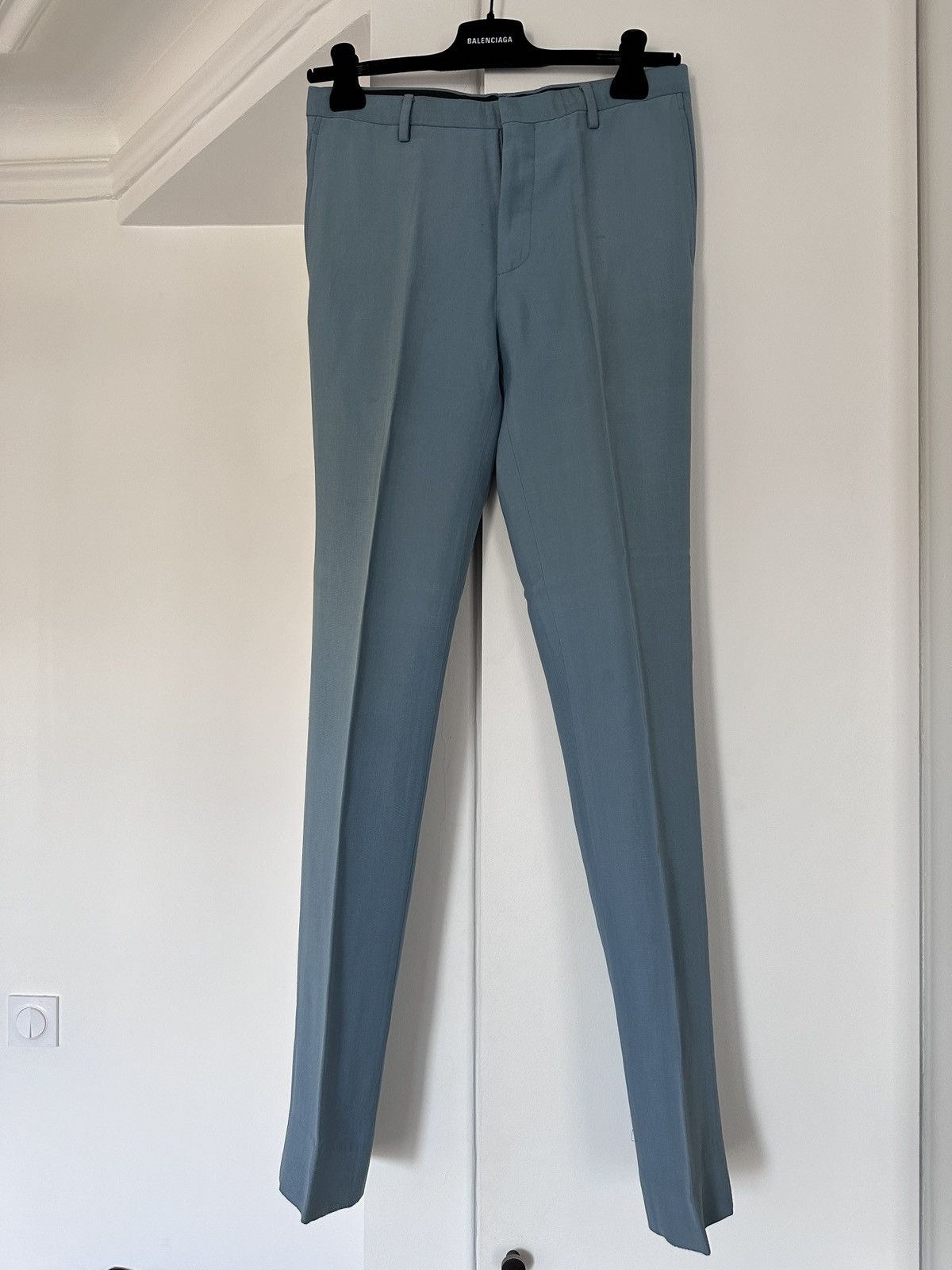 Lanvin Lanvin turquoise petrol silky pants Size US 30 / EU 46 - 1 Thumbnail