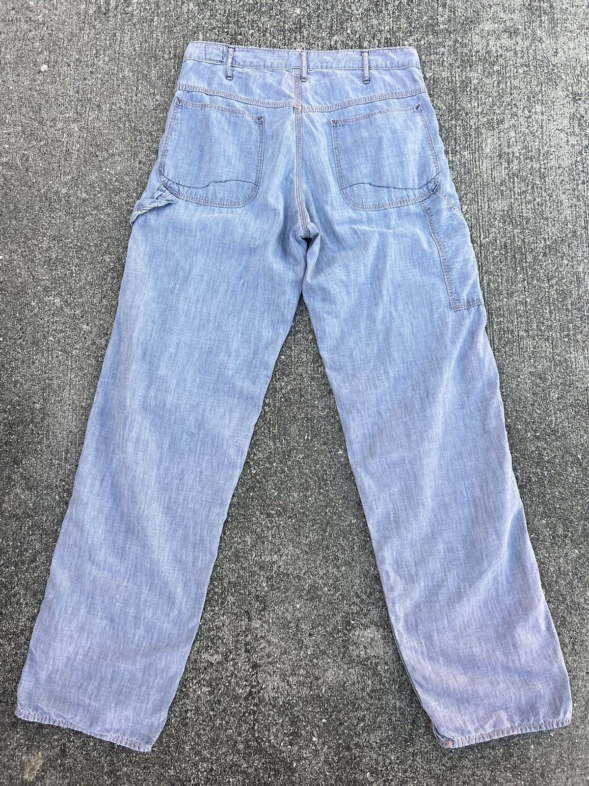 Orslow Vintage Orslow Sun Fade Chambray Carpenter Work Pant Size US 31 - 2 Thumbnail