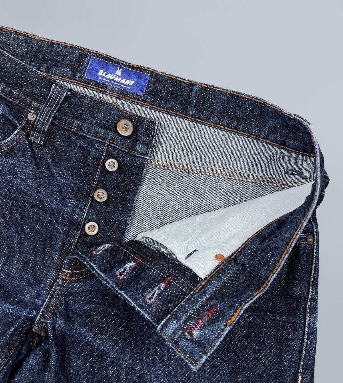 Other Men’s BLAUMANN Blue Raw Selvage Denim Pants Size W32 L32 Size US 32 / EU 48 - 10 Thumbnail