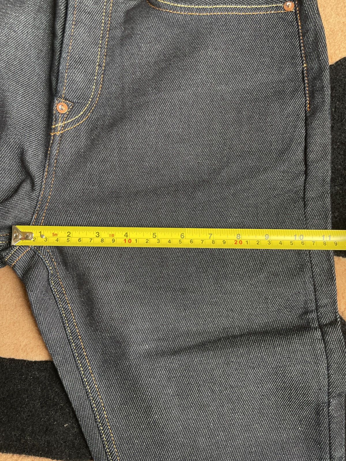 Evisu × Japanese Brand EVISU SALE！ orange daicock style cropped pants！size:29 Size US 29 - 11 Thumbnail