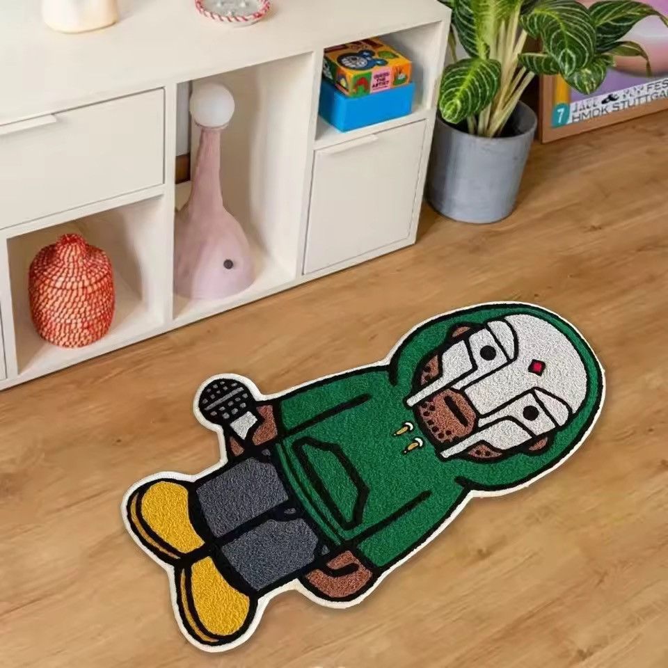 Japanese Brand Cool Cartoon Faux Carpet Bedroom ( 50 X 110 cm ) Size ONE SIZE - 2 Thumbnail