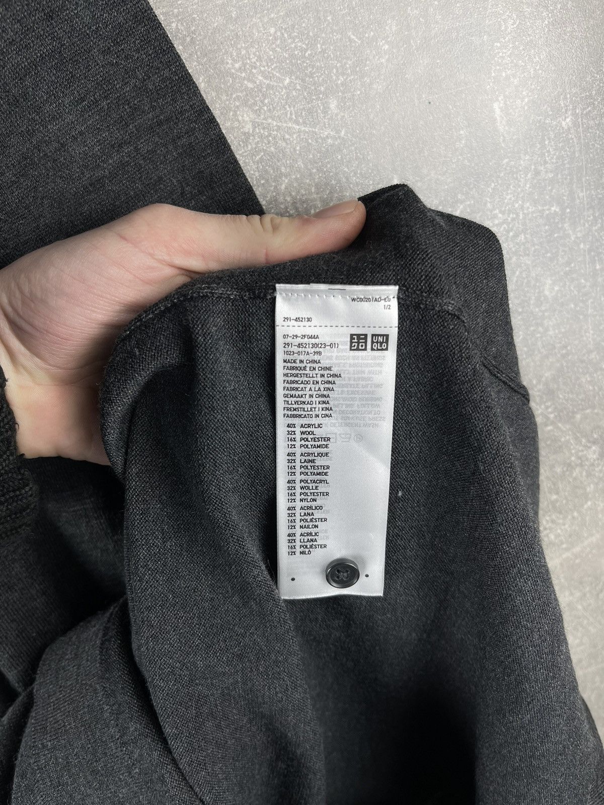 JW Anderson JW Anderson x Uniqlo Knit Polo Dress with Waist Tie Gray Size S / US 4 / IT 40 - 14 Thumbnail