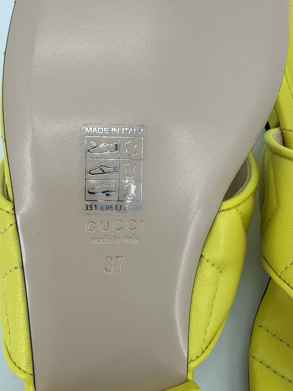 Gucci New Gucci Marmont Sandals Size-IT-37 / US-7 Size US 7 / IT 37 - 9 Thumbnail