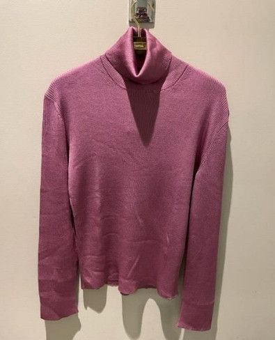 Tom Ford o1w1db10225 TFK120 Roll-neck Sweater in Light Pink Size US M / EU 48-50 / 2 - 1 Preview
