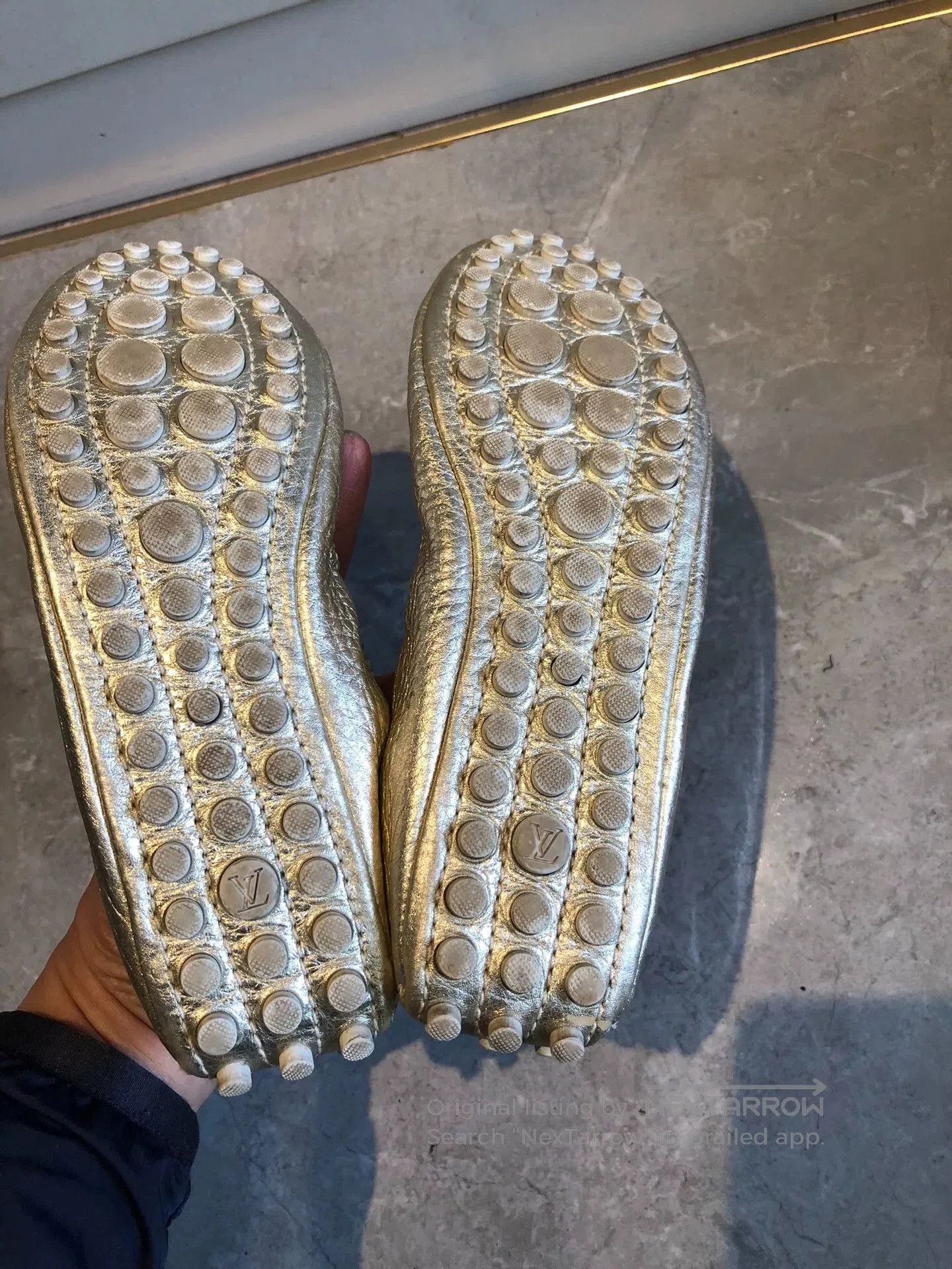 Louis Vuitton Louis Vuitton Gold Bean Shoes. Size US 5 / IT 35 - 5 Thumbnail