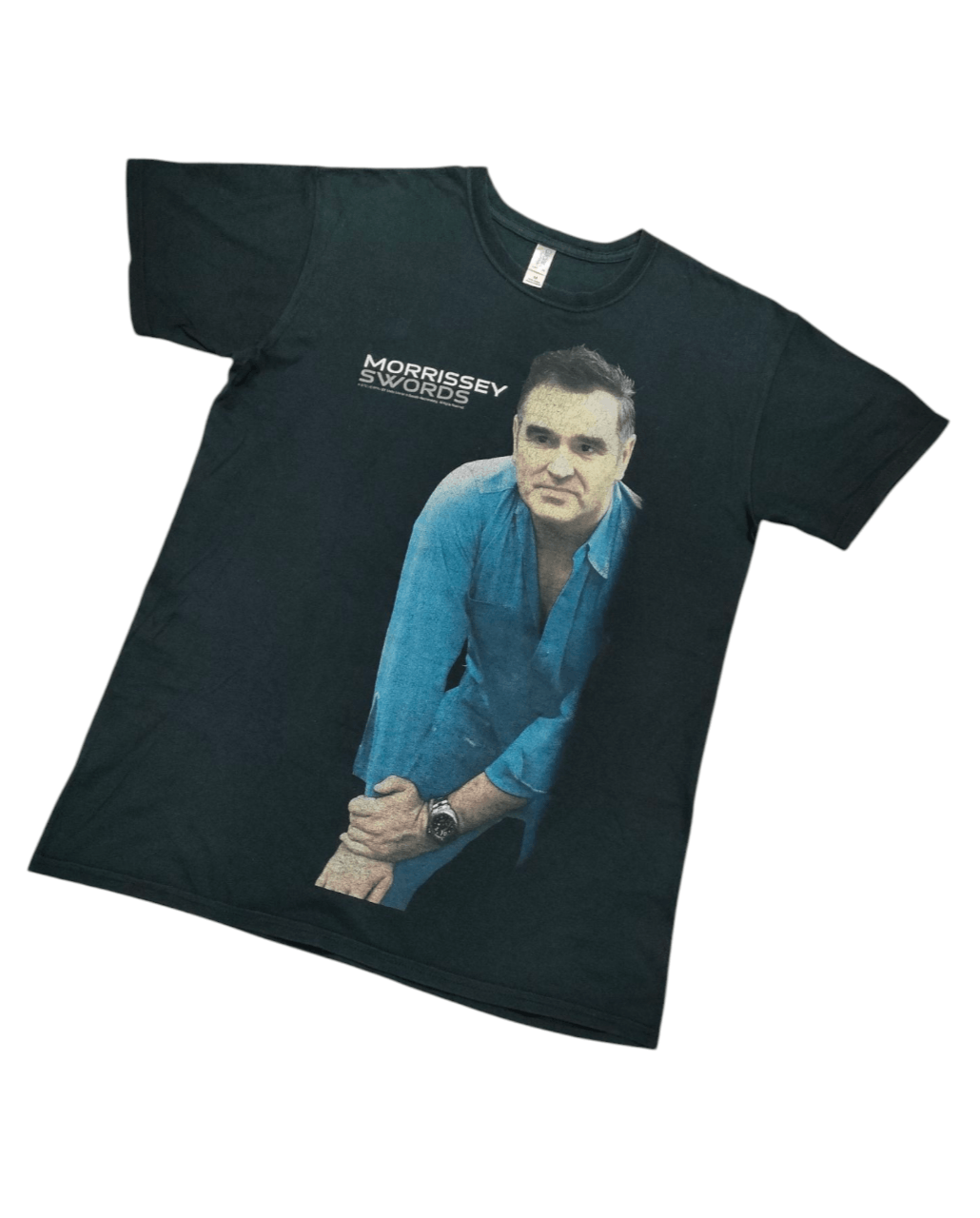 Band Tees × Vintage Mid 00s MORRISSEY Swords 2009 Tour T-Shirt Size US M / EU 48-50 / 2 - 1 Thumbnail