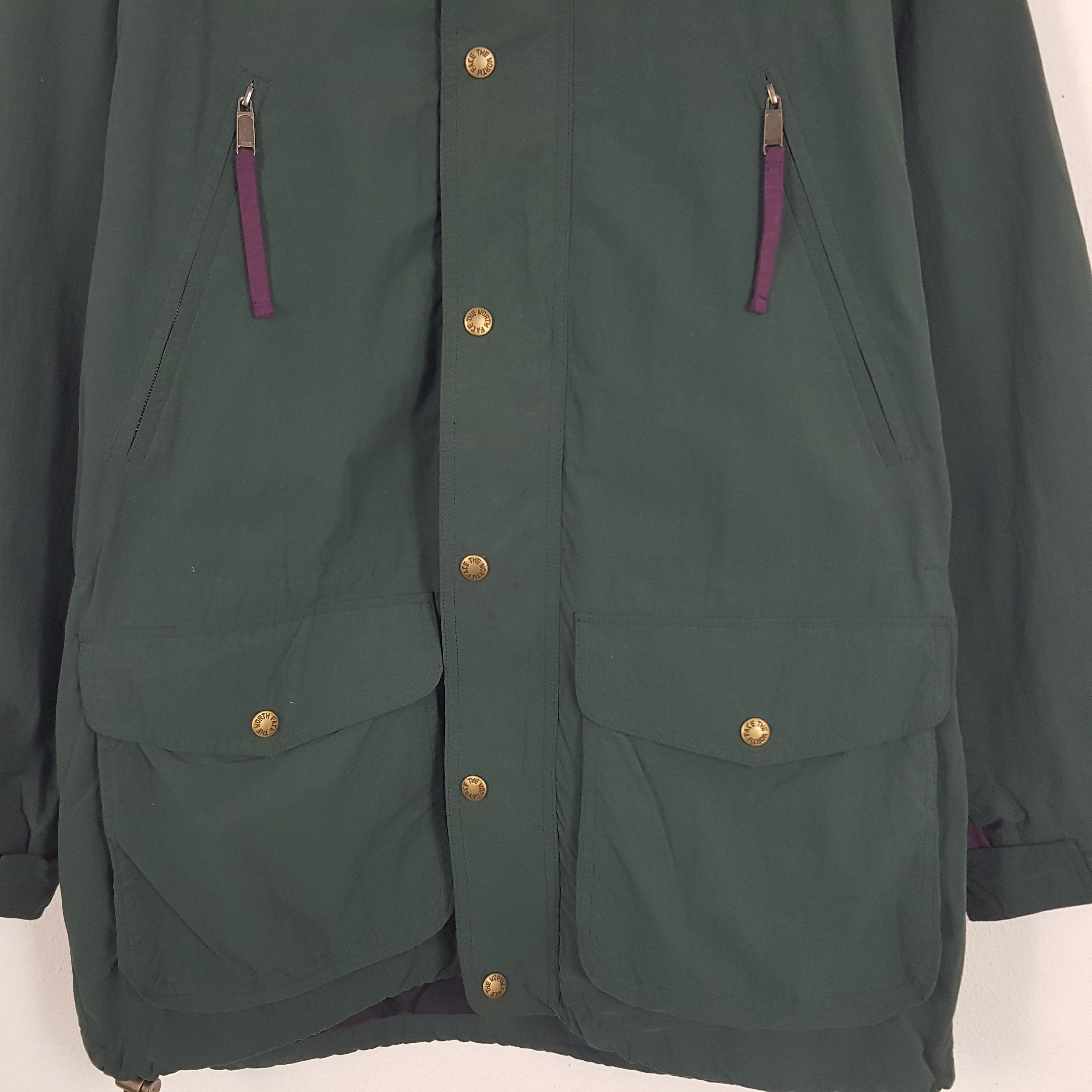 The North Face × Vintage Vintage The North Face Zipper Parka Jacket Hoodie Size US L / EU 52-54 / 3 - 2 Thumbnail