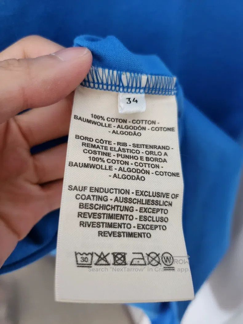 Hermes Hermes Blue women's dress with horse hoof letter logo Size XXS / US 00 / IT 34 - 4 Thumbnail