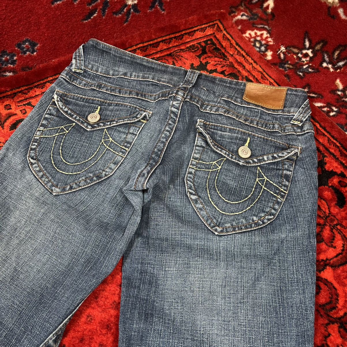 True Religion True Religion Brand Jeans Vintage Y2K Flared Bootcut Denim Size 29" - 5 Thumbnail