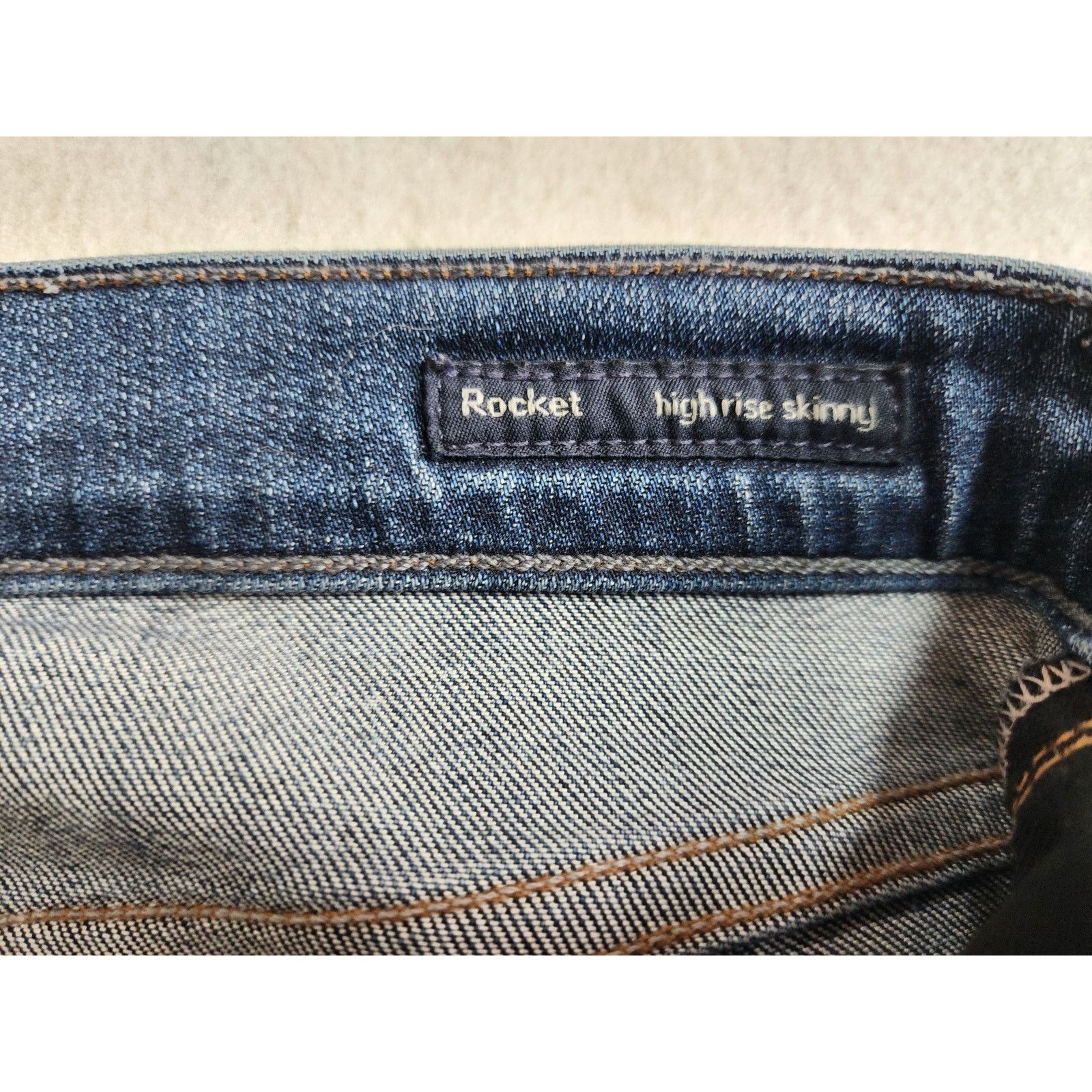 Citizens Of Humanity Citizens of Humanity Rocket HR Skinny Jeans Studded 29 Moto Size 29" - 6 Thumbnail