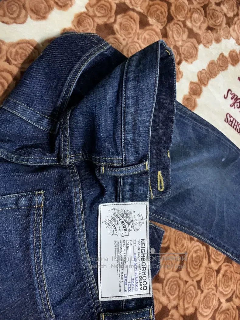 Neighborhood Neighborhood size S Raw Washed Denim Pants Size US 27 - 4 Thumbnail