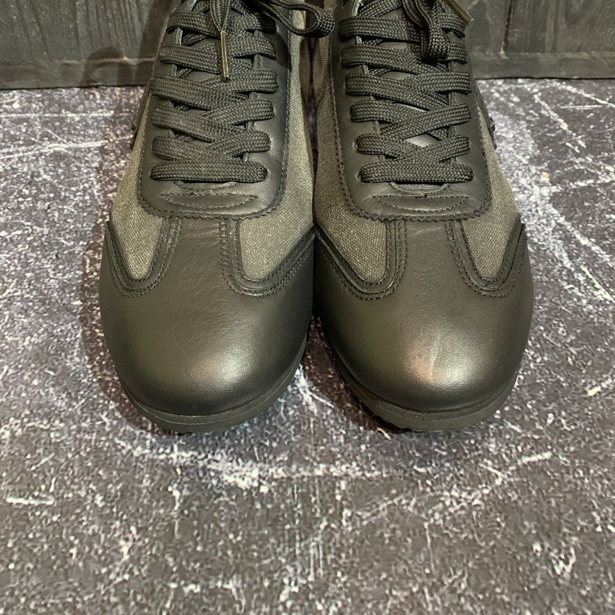 Dolce & Gabbana Dolce & Gabbana Men’s Leather Sneakers Size 6 Size US 6 / EU 39 - 6 Thumbnail