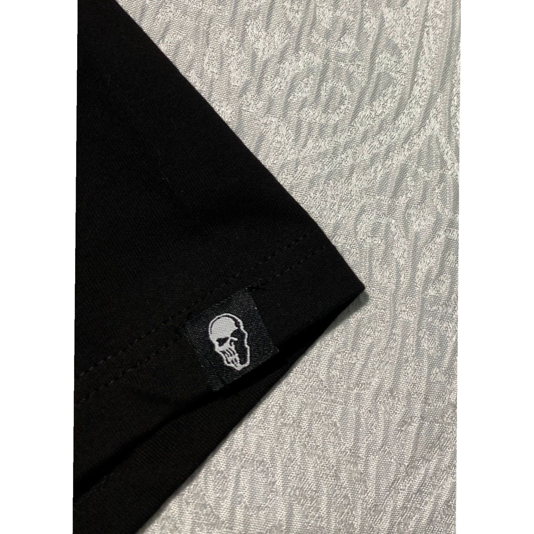 Warren Lotas Warren Lotas Skull Graphic T Shirt Brooklyn USA Made in USA Mens Medium Black Cotton Crew Neck Graphic Print Logo Short Sleeve Size US M / EU 48-50 / 2 - 2 Thumbnail