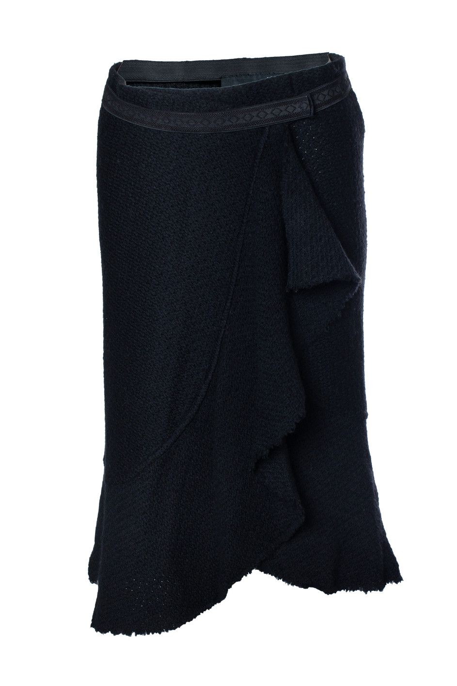 Isabel Marant Isabel Marant, Black wool wrap skirt Size 28" / US 6 / IT 42 - 1 Thumbnail